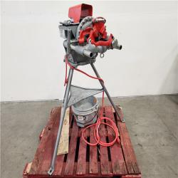 Phoenix Location Good Condition RIDGID Portable Pipe Threading Machine: 300, For 1/8 in to 2 in Pipe, 1/2 hp, Manual Chuck, 1 Speed(Missing 2 Pins)