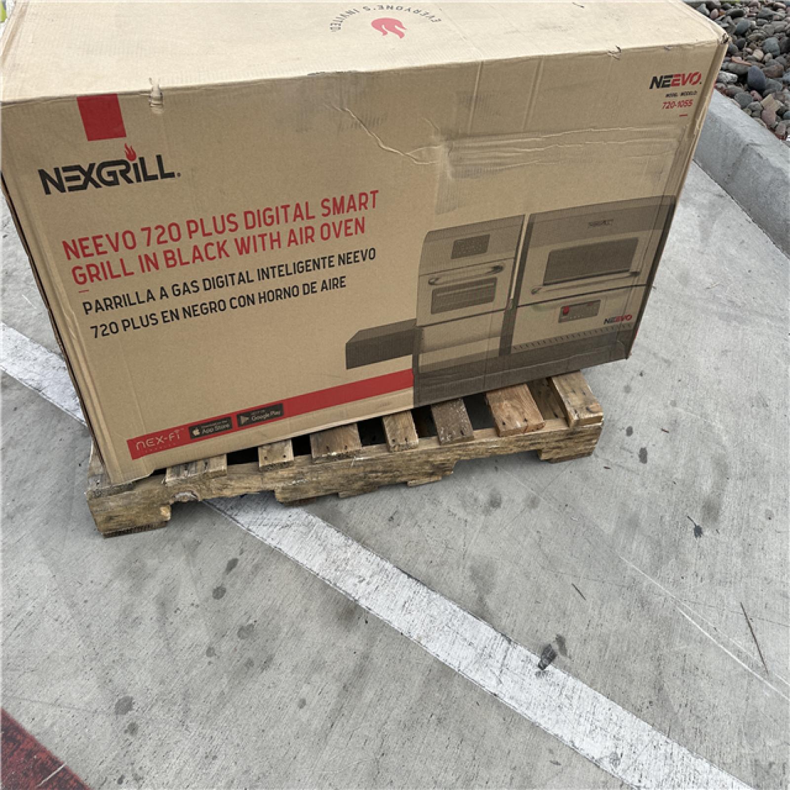 California AS-IS Nexgril Neevo 720 Plus Digital Smart Grill