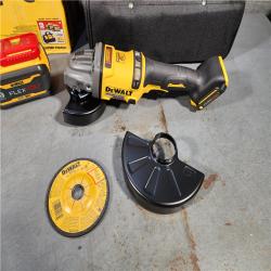 HOUSTON LOCATION - AS-IS (APPEARS LIKE NEW) DeWalt Flexvolt 60V Max Cordless Grinder  4.5 in; 6 in  Kit  1 KT (115-DCG418X2)