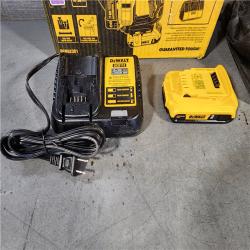 HOUSTON LOCATION - AS-IS DEWALT ATOMIC 20V MAX Lithium Ion Cordless 23 Gauge Pin Nailer Kit with 2.0Ah Battery and Charger