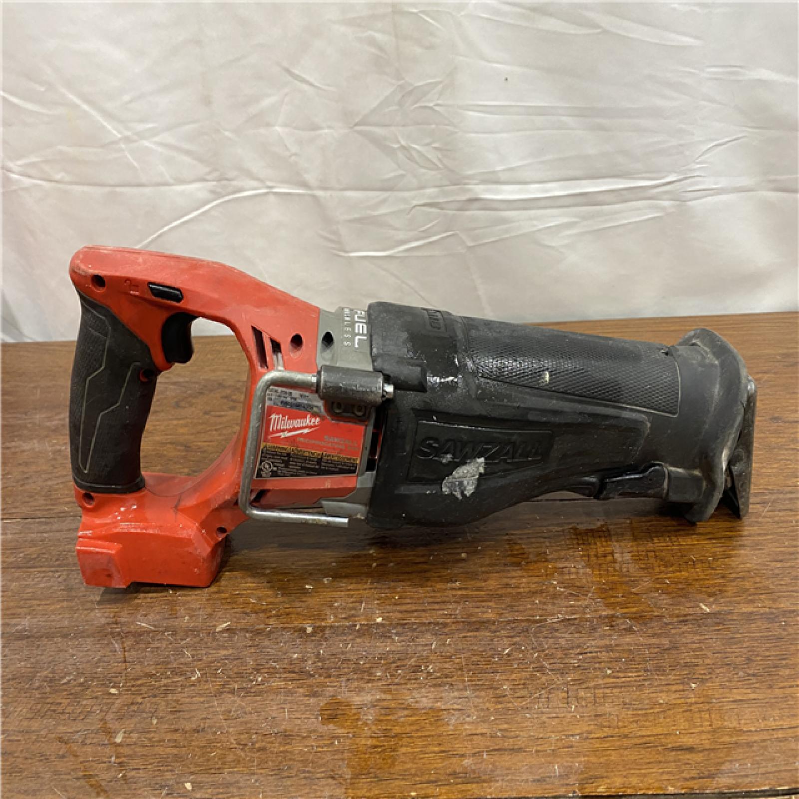 AS-ISMilwaukee M18 18V Fuel Sawzall 1-1/4  Reciprocating Saw Cordless Lithium-Ion Brushless 2821-20