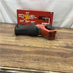 AS IS Milwaukee M18 Fuel Sawzall Brushless Cordless Reciprocating Saw - No Charger, No Battery, Bare Tool Only