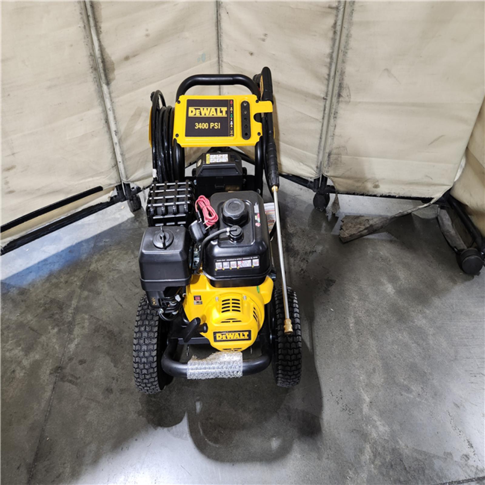 California AS-IS DEWALT 3400 PSI 2.5 GPM Gas Cold Water Pressure Washer