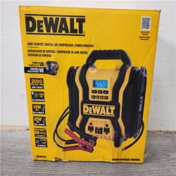 Phoenix Location DEWALT Portable Power 2000 Peak Amp Jump Starter w/Digital Compressor