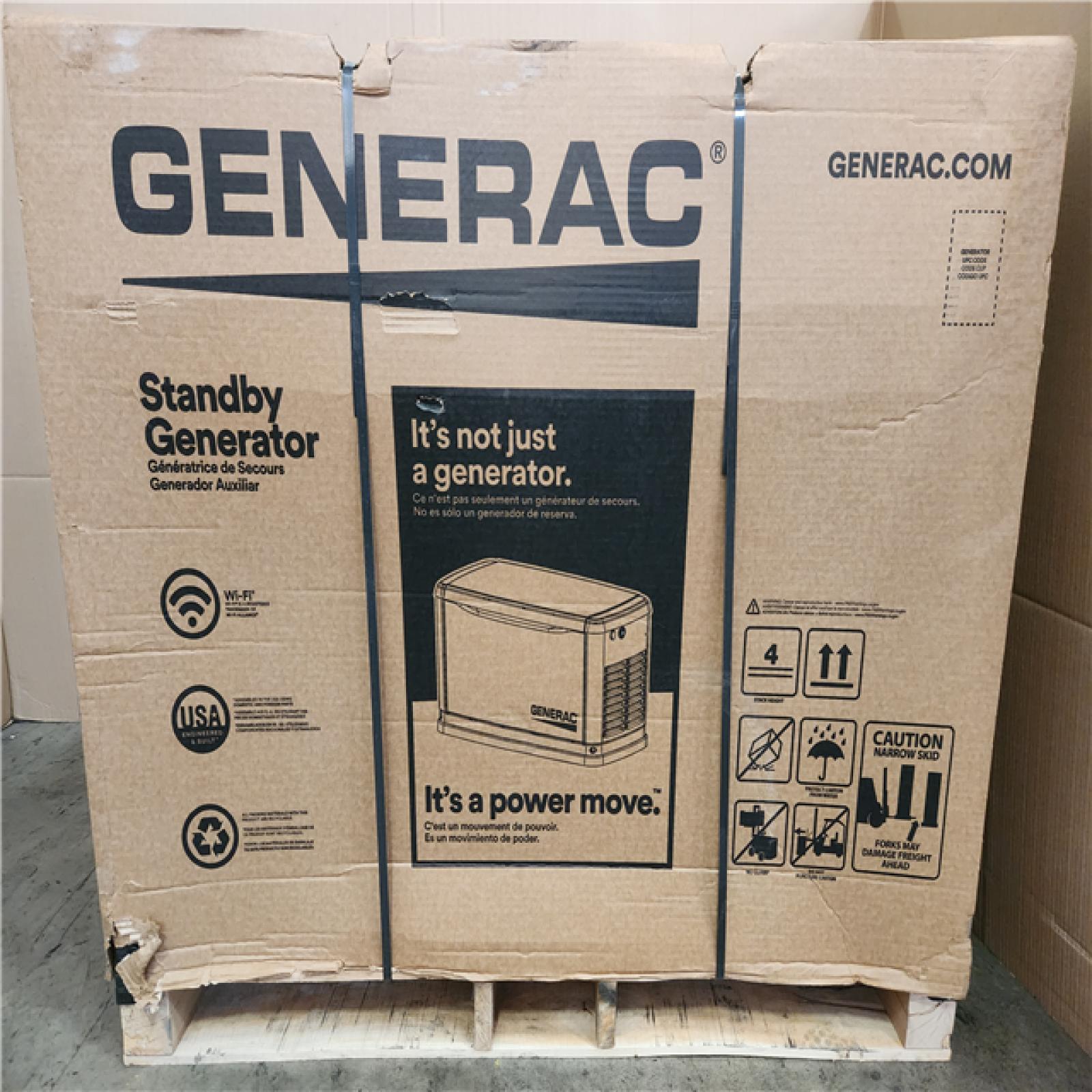 Phoenix Location Generac 10,000 Watt - Dual Fuel Air- Cooled Whole House Home Standby Generator, Smart Home Monitoring