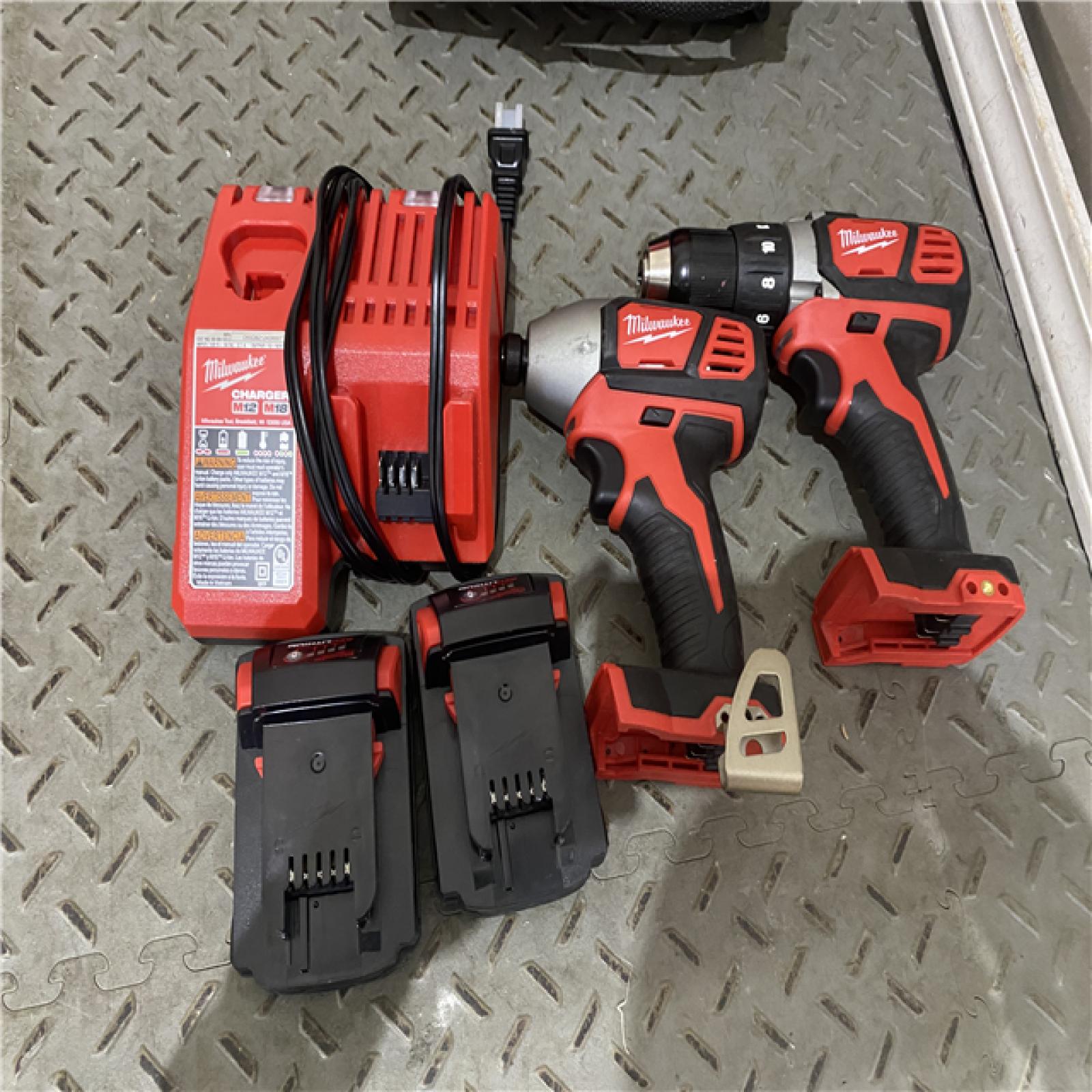 Houston location AS-IS Milwaukee Electric Tools 2691-22 MILWAUKEE M18 COMBO KITS