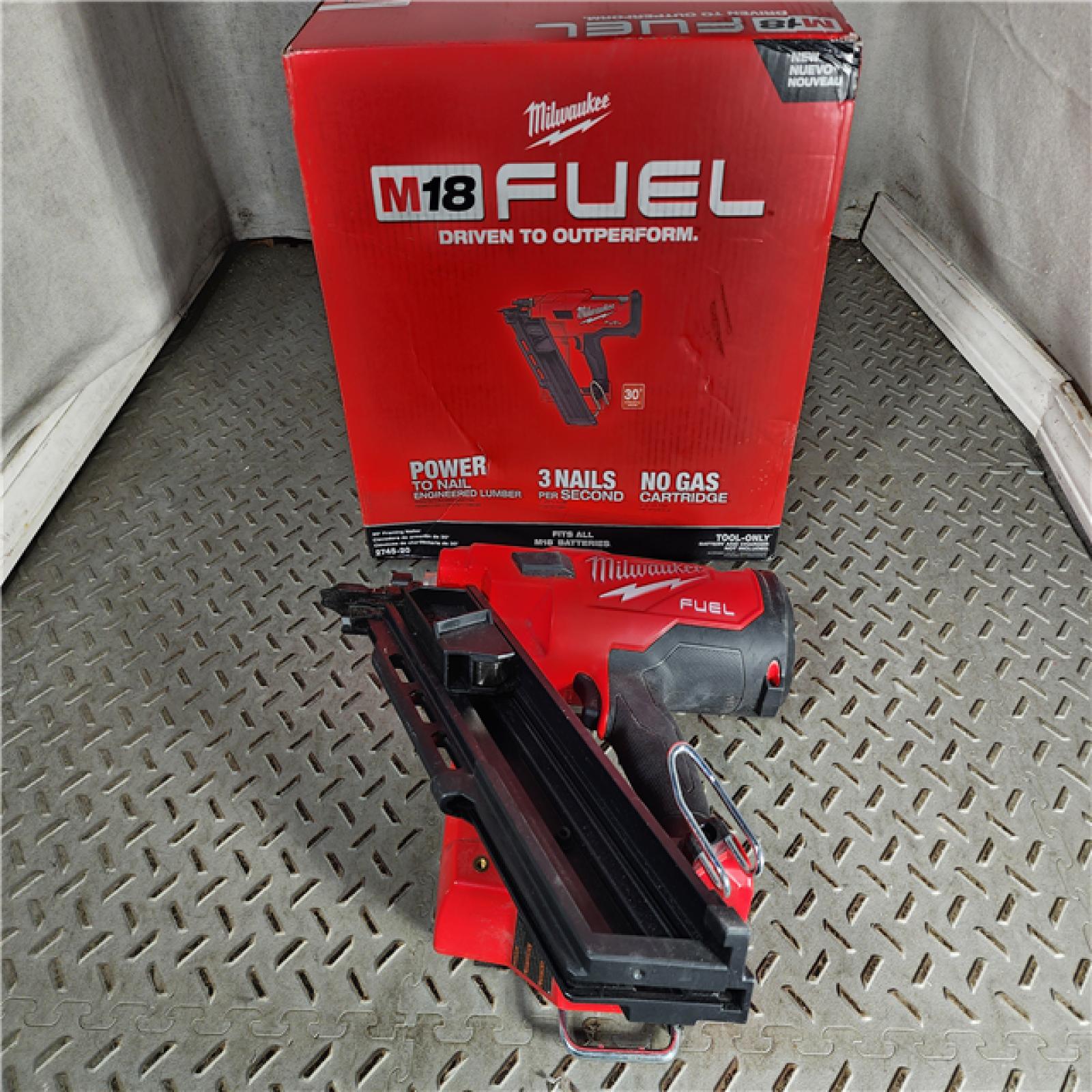 HOUSTON LOCATION - AS-IS M18 FUEL 3-1/2 in. 18-Volt 30-Degree Lithium-Ion Brushless Cordless Framing Nailer (Tool-Only)