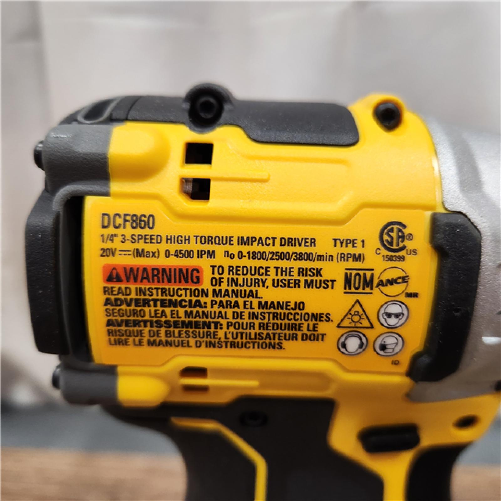 AS-IS Shell 20v Max Xr Impact Driver