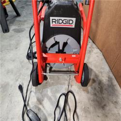 HOUSTON LOCATION - AS-IS Ridgid 26998 K-400 Drum Machine with C-45 IW Cable Gloves