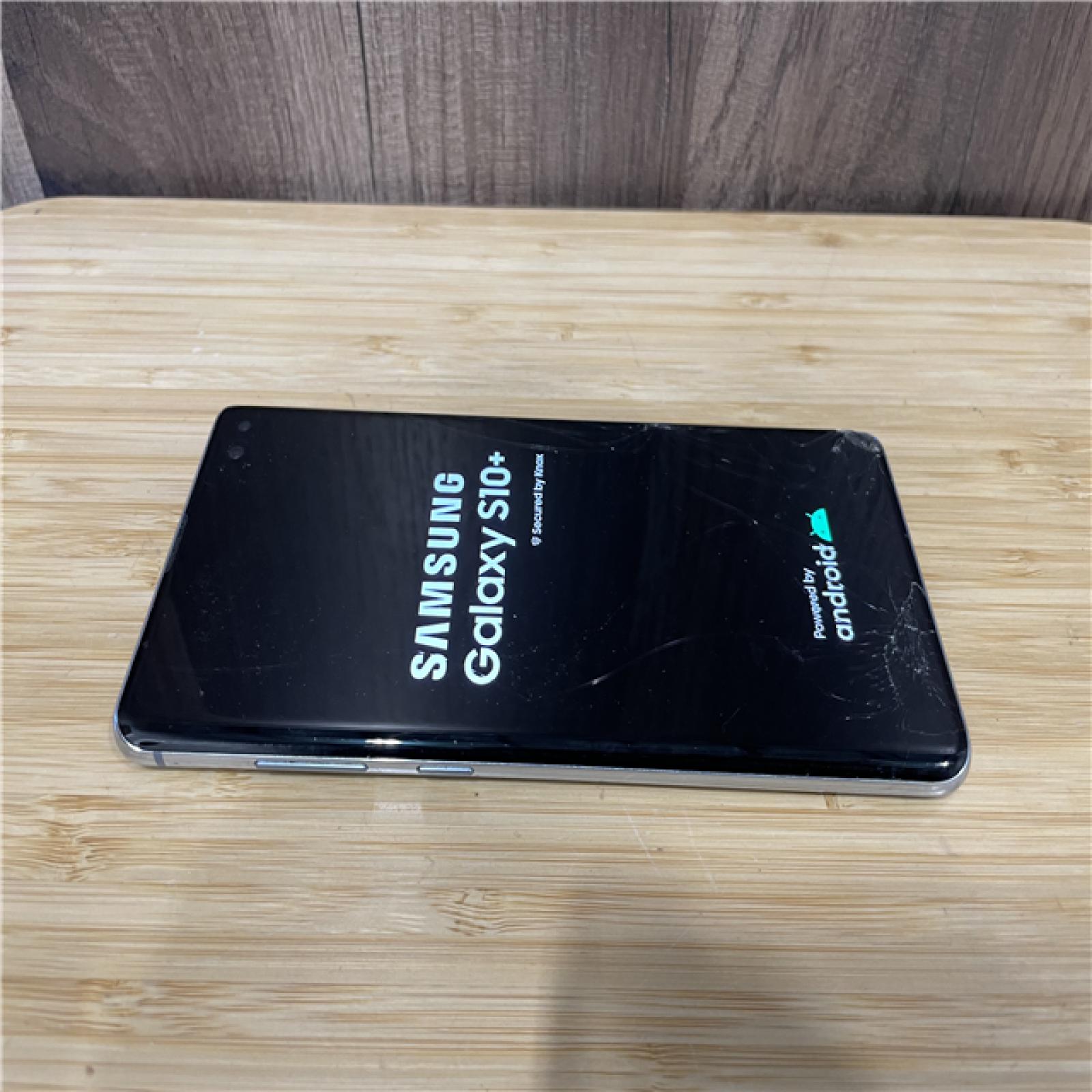 AS-IS Samsung GALAXY S10+ 128 GB Blue