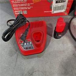 HOUSTON LOCATION - AS-IS M12 12V Lithium-Ion Cordless M-SPECTOR 360-Degree 4 Ft. Inspection Camera Kit