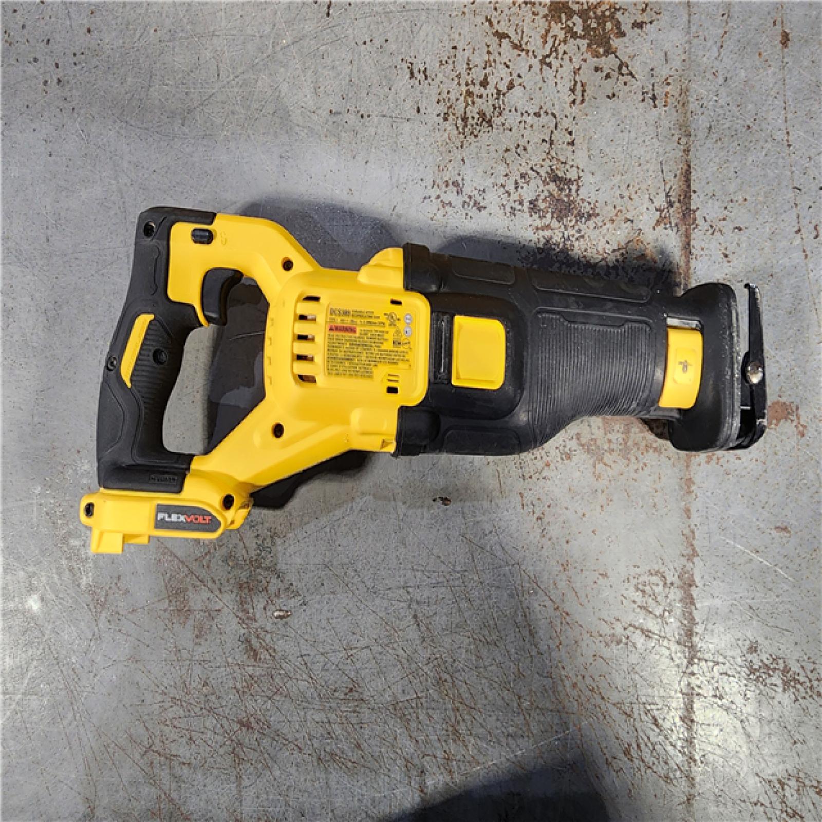 HOUSTON LOCATION - AS-IS DeWalt DCS389B FLEXVOLT 60V MAX Cordless Brushless Reciprocating Saw (Tool-Only)