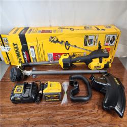 AS-IS DEWALT FLEXVOLT 60V MAX Brushless Cordless Attachment Capable 17 in. Trimmer Kit