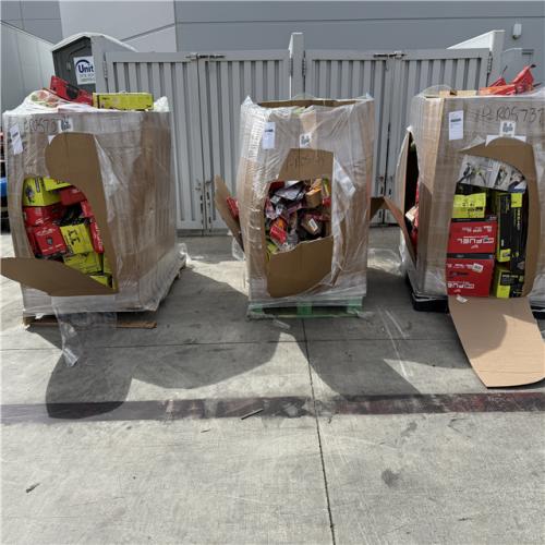 California AS-IS POWER TOOLS Partial Lot (3 Pallets) P-R057374