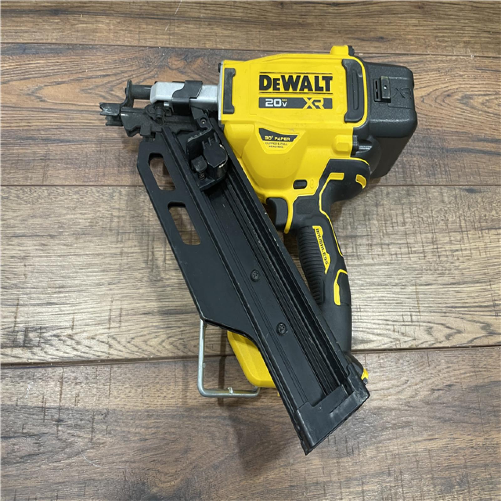 AS-IS DEWALT 20-Volt 30Â° Cordless Framing Nailer (Tool-Only)