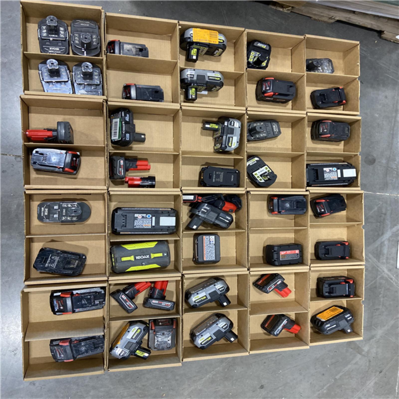 DALLAS LOCATION - AS-IS BATTERY PALLET