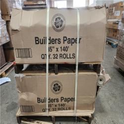 Phoenix Location Pratt Retail Specialties 3 ft. x 166 ft. Red & Blue Builder's Paper (64 Rolls)