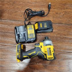 AS-IS DEWALT ATOMIC 20V MAX* Brushless Cordless Compact 1/4 in. Impact Driver Kit