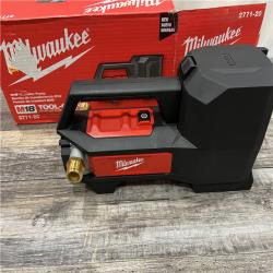 AS-IS MILWAUKEE M18 18-Volt 1/4 HP Lithium-Ion Cordless Transfer Pump (Tool Only)