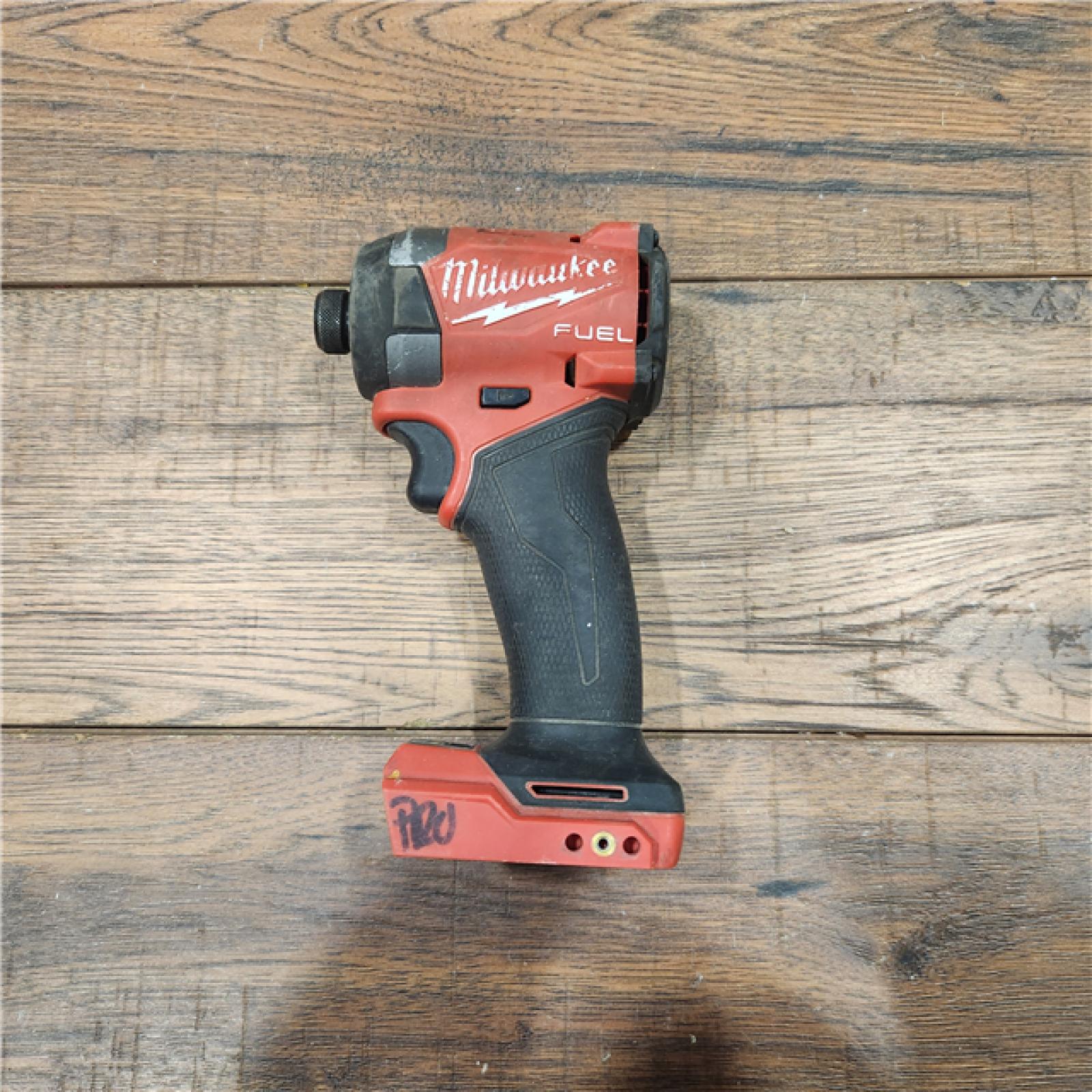 AS-IS Milwaukee 2953-20 18V Lithium-Ion Brushless Cordless 1/4   Hex Impact Driver Bare Tool  Red