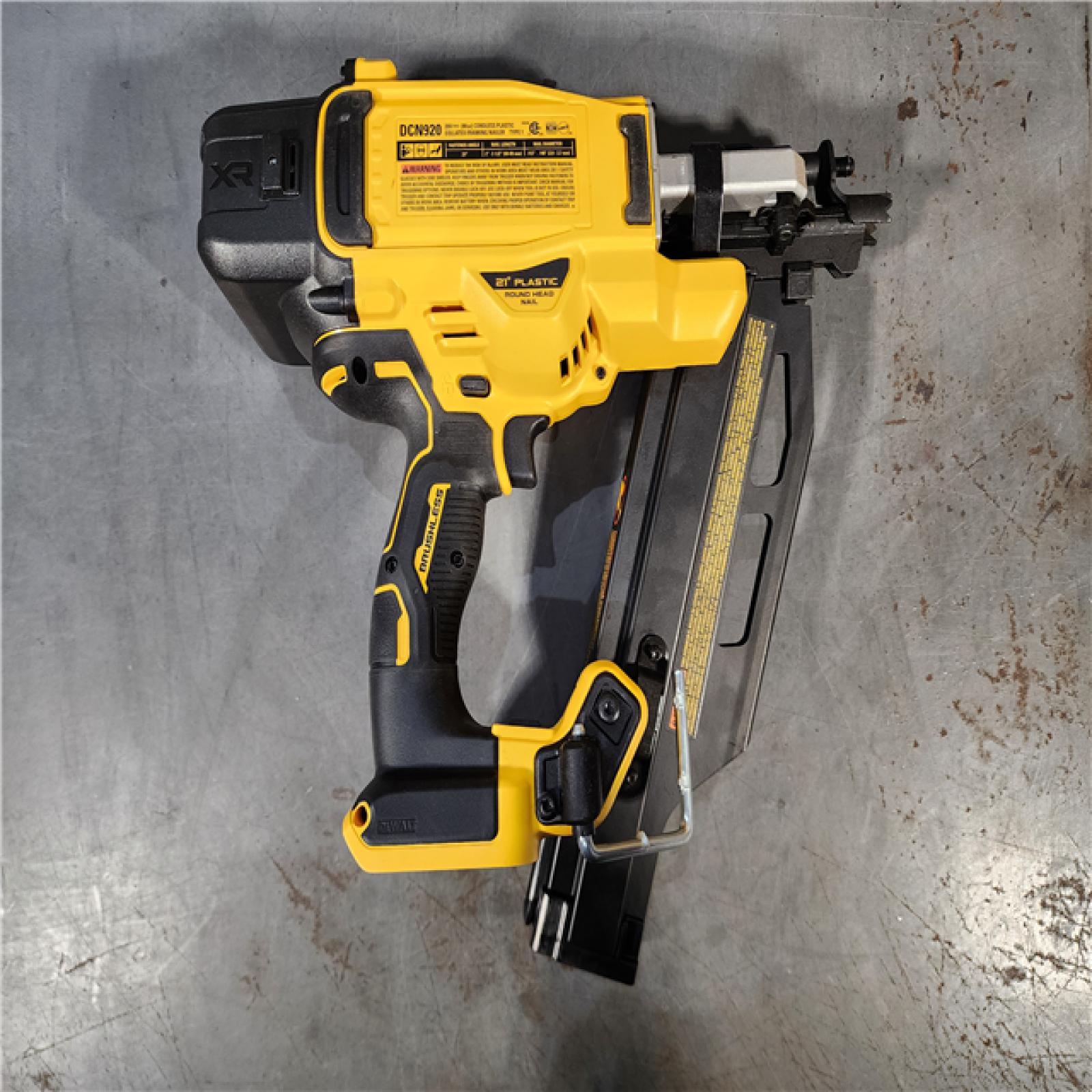 HOUSTON LOCATION - AS-IS DEWALT 20-Volt 21Â° Cordless Framing Nailer (Tool-Only)