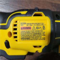 California As-Is Dewalt Brushless 4-Tool Combo Kit (Battery,Charger, and Tool Bag Included)