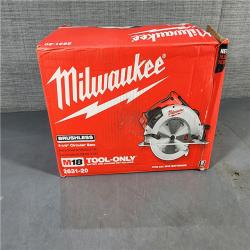 HOUSTON LOCATION - AS-IS Milwaukee M18 7-1/4  18V Brushless Circular Saw 2631-20 (Bare Tool)