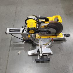 AS-IS 15 Amp Corded 12 in. Double Bevel Sliding Compound Miter Saw with XPS Technology, Blade Wrench and Material Clamp