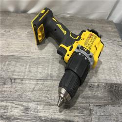 AS-IS DEWALT ATOMIC 20-Volt Lithium-Ion Cordless 1/2 in. Compact Hammer Drill with 3.0Ah Battery, Charger and Bag