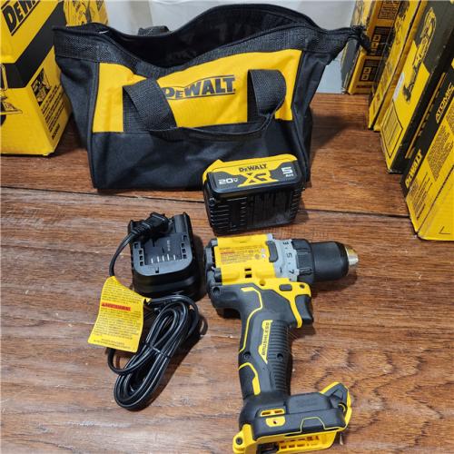 AS-IS DEWALT 20V MAX XR Brushless Cordless 1/2 Drill/Driver Kit