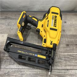 AS-IS DEWALT 20V MAX XR 16-Gauge Lithium-Ion Cordless Finish Nailer (Tool Only)