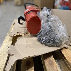 DALLAS LOCATION - Milwaukee 2-Ton 20 ft. Electric Chain Hoist