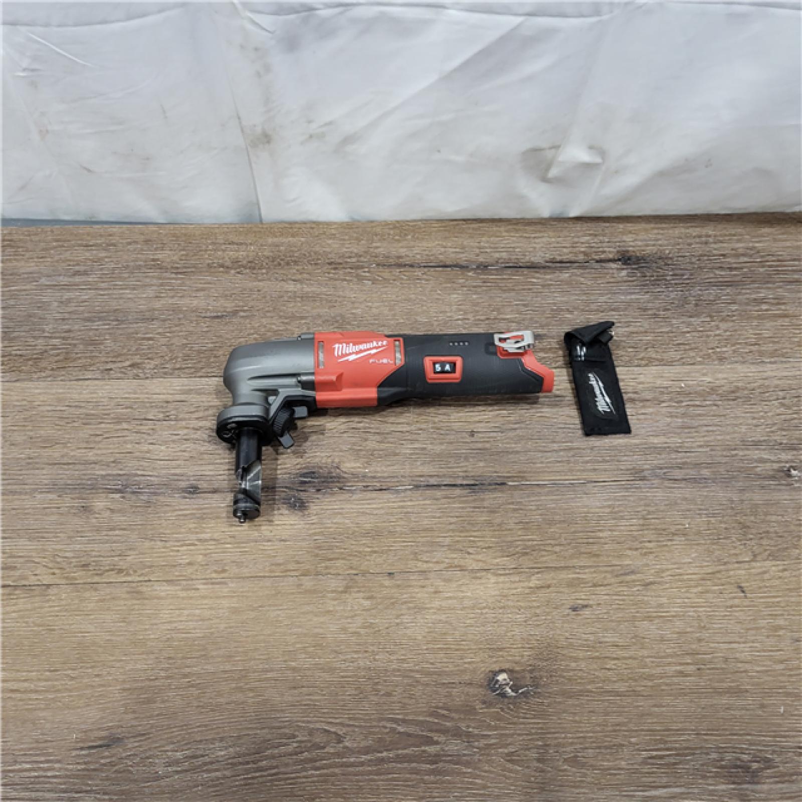 AS-IS Milwaukee M12 FUEL Brushless Cordless 16 Gauge Variable Speed Nibbler (Tool Only)