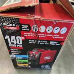 California AS-IS Lincoln Eletectric 140 Amp Weld Pak 140 HD