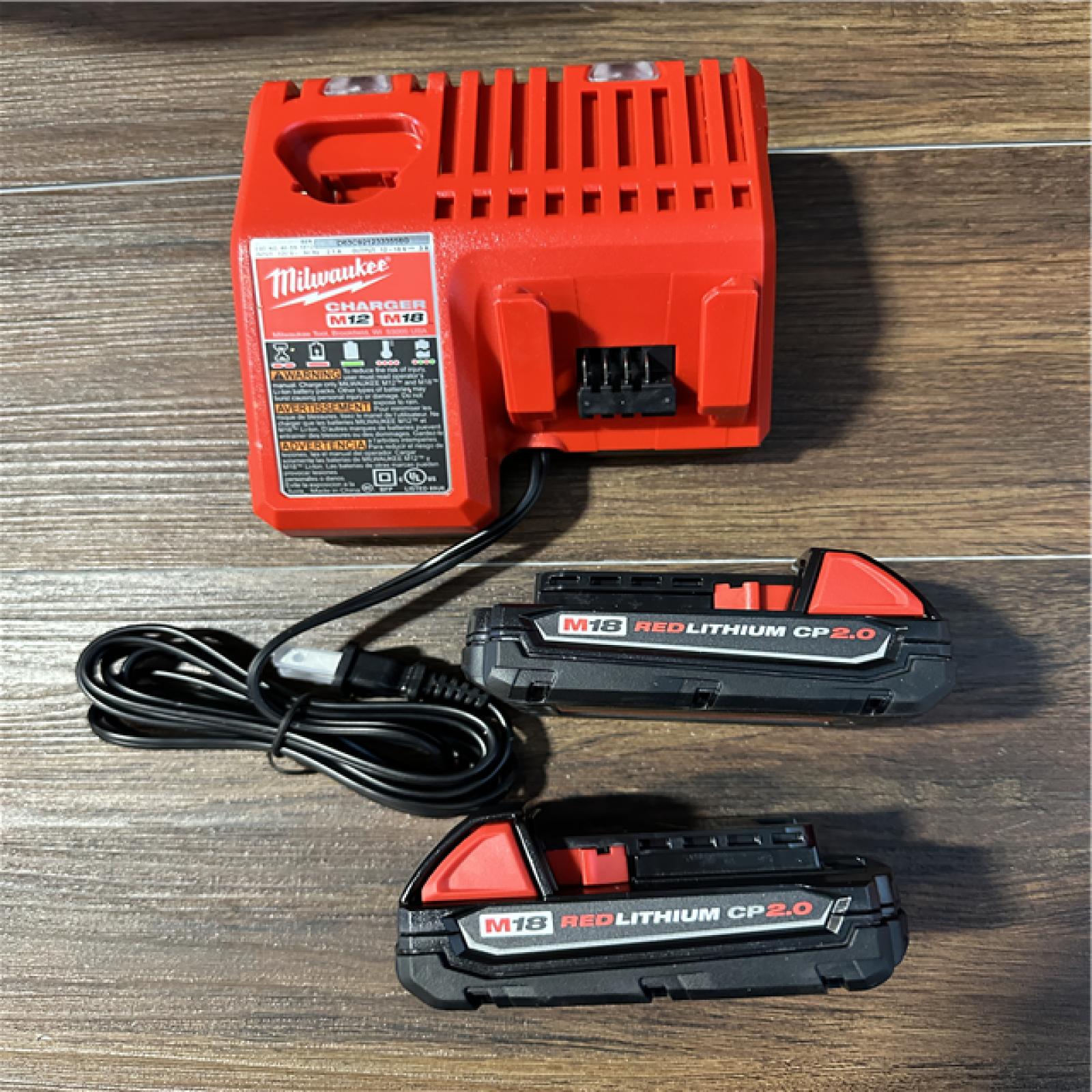 California AS-IS Milwaukee M18 Short Throw Press Tool Kit with Jaws, includes (2) Batteries, Charger & Hard Case