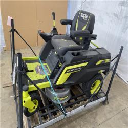 Houston Location AS IS - Ryobi 80v 30in, Cutting Width Riding Mower