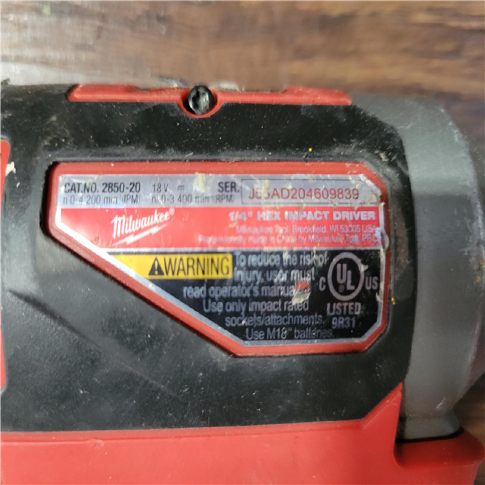 CALIFORNIA AS-IS MILWAUKEE M18 FUEL 5-TOOL COMBO KIT(BATTERIES,CHARGER,AND BAG INCLUDED)