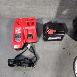 HOUSTON LOCATION - AS-IS (APPEARS LIKE NEW) Milwaukee 2831-21 M18 FUEL 18-Volt Lithium-Ion Brushless Cordless 6-1/2 in. Plunge Track Saw PACKOUT Kit with One 6.0 Ah Battery