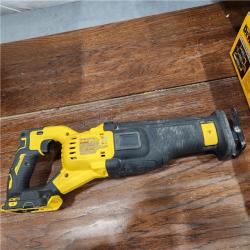 AS-IS 20V MAX Lithium Ion Cordless Brushless Reciprocating Saw with FLEXVOLT ADVANTAGE (Tool Only)