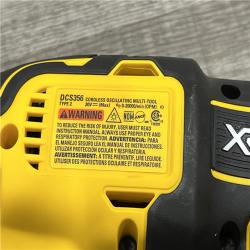 AS-IS DEWALT  20V MAX XR Cordless Brushless 3-Speed Oscillating Multi Tool with (1) 20V 1.5Ah Battery and Charger