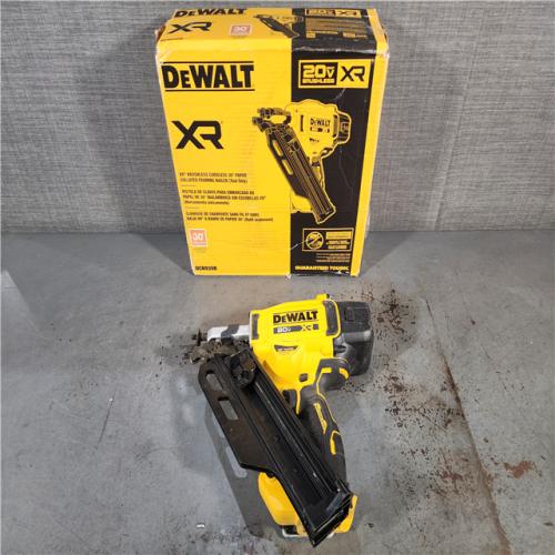 HOUSTON LOCATION - AS-IS DEWALT 20-Volt 30Â° Cordless Framing Nailer (Tool-Only)