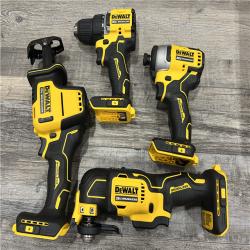 AS-IS DEWALT 20V MAX* XR 4-Tool Combo Kit