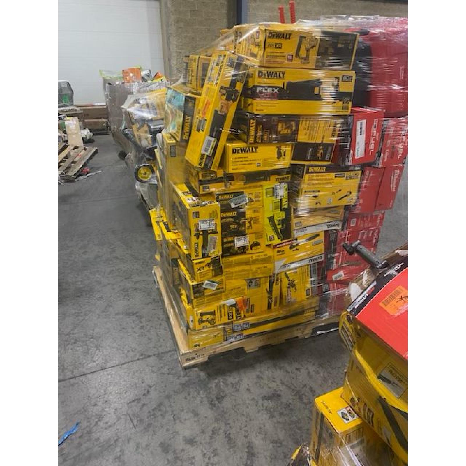 Pittston Location As-Is Power Tools Partial Truckload (6 pallets) 1359712-B