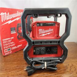 AS-IS Milwaukee M18 Cordless 3600-Watt/1800-Watt Battery Powered Power Supply (Tool Only)