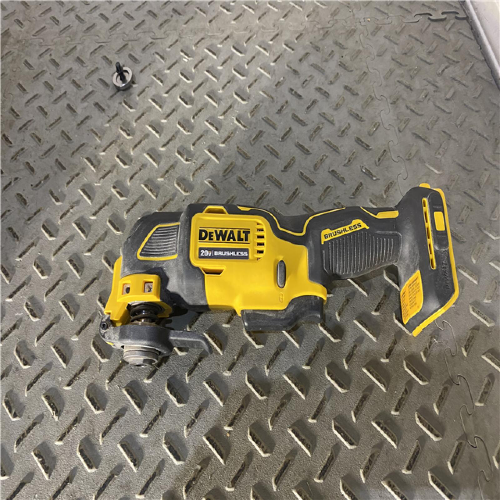 Houston location AS-IS DEWALT ATOMIC 20V MAX Cordless Brushless Oscillating Multi Tool (Tool Only)