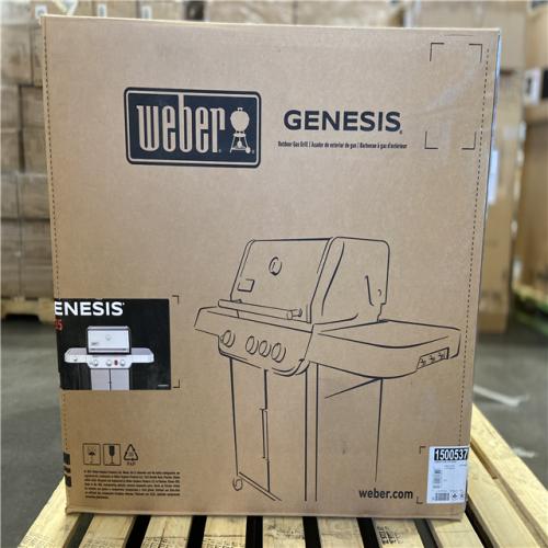 DALLAS  LOCATION - Weber Genesis S-335 3-Burner Liquid Propane Gas Grill in Stainless Steel