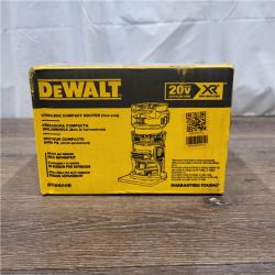 AS-IS Dewalt 20V MAX XR Brushless Cordless Compact Router (Tool Only)