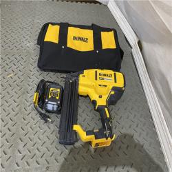 Houston  location AS-IS DEWALT 20V MAX XR 18 Gauge Brad Nailer Kit ONLY CAHRGER