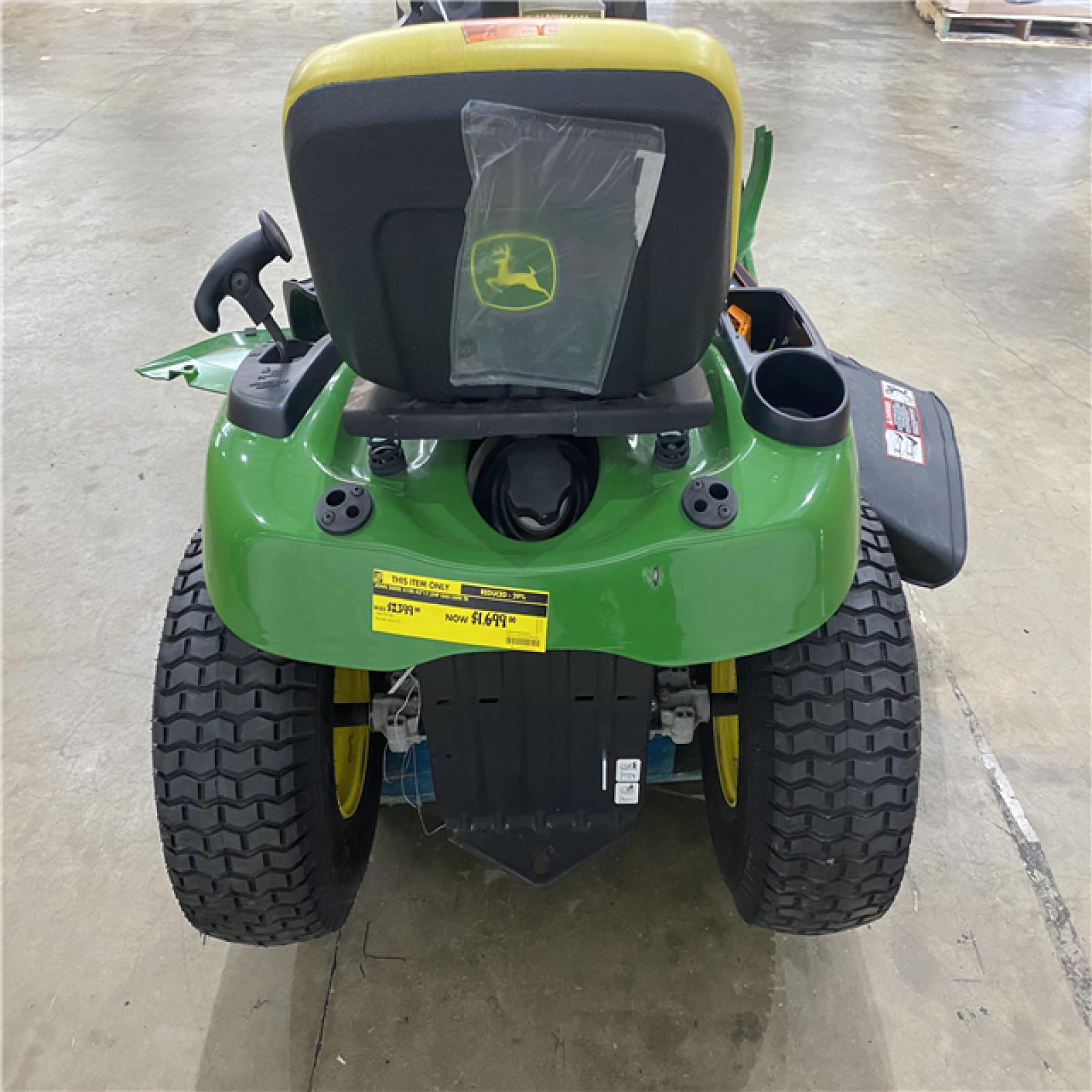 Houston Location - AS-IS John Deere S100 42'' Riding Mower