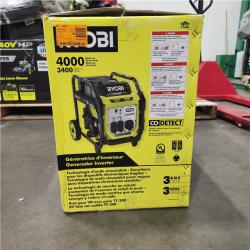 Dallas Location - As-Is Ryobi 4000-Watt Inverter Generator